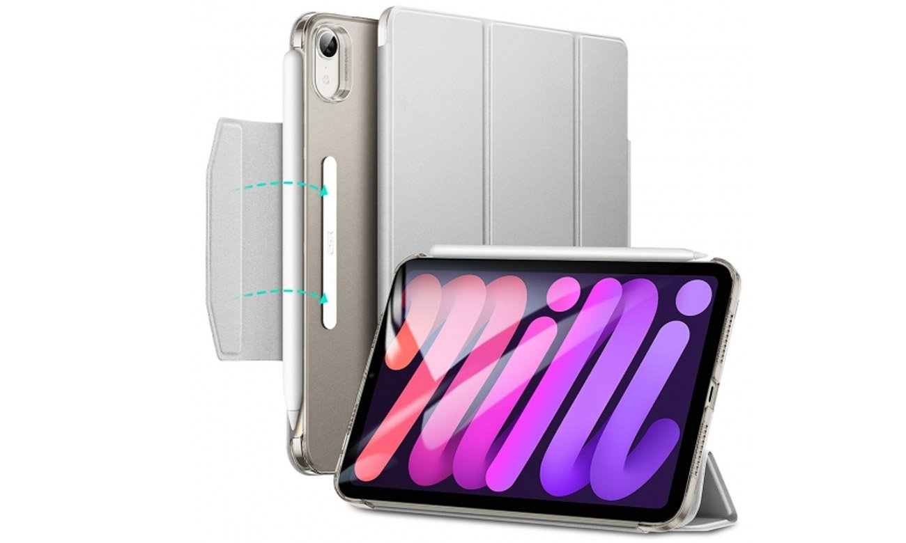 Esr Ascend Trifold Ipad Mini Silver Grey Etui Na Tablety Sklep Komputerowy X Kom Pl